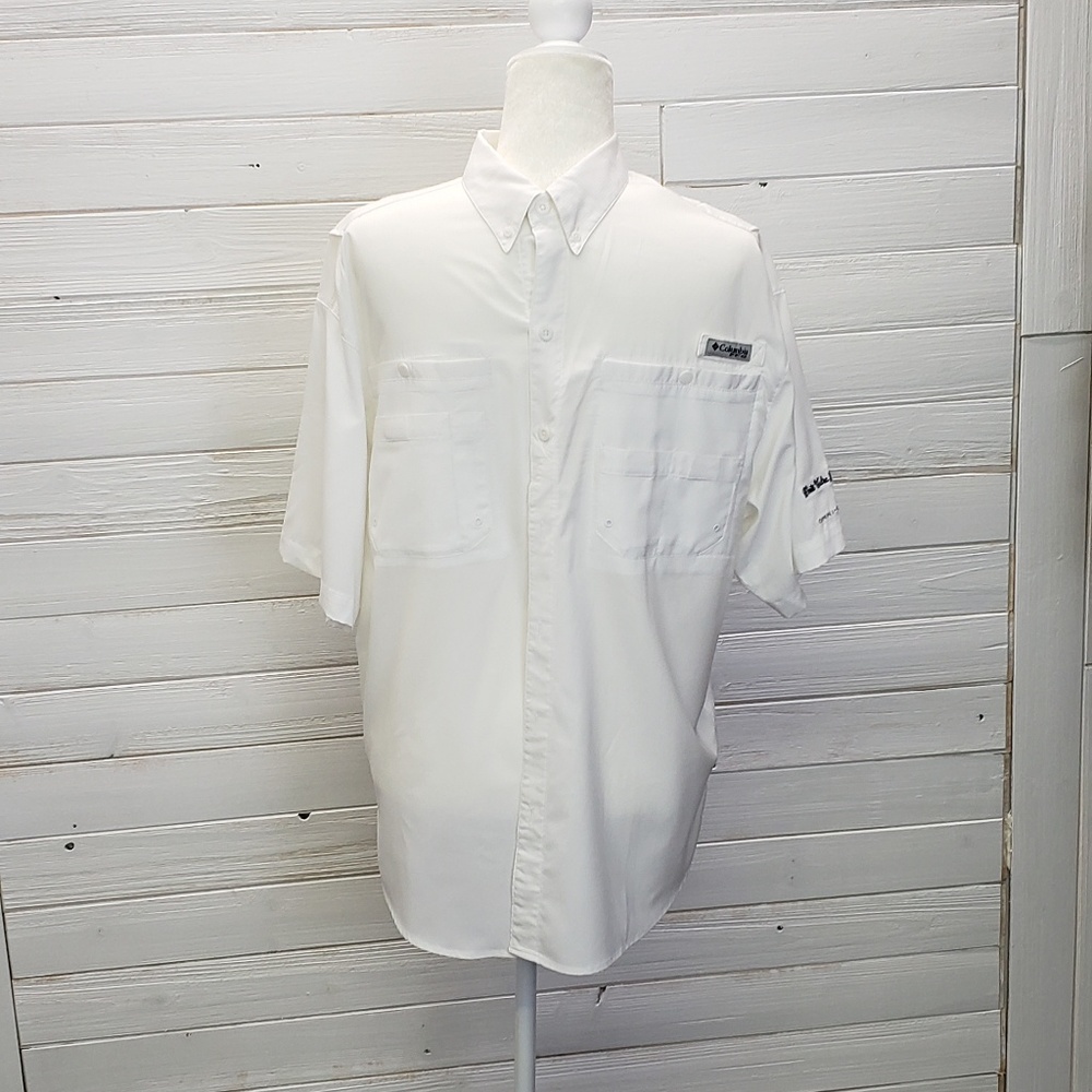 Columbia Mens Shirt White